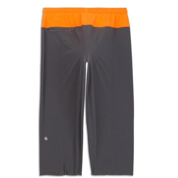 Lululemon Step Lively Crop Soot Light/Pizazz Size 6 - Picture 1 of 8